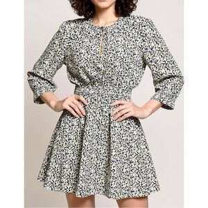 Apiece Apart Monochrome Long Sleeve Dress